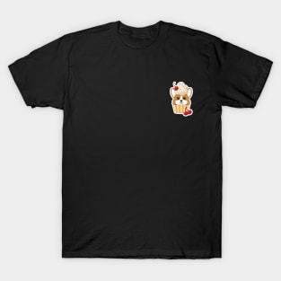 Corgi Vanilla Cupcake T-Shirt